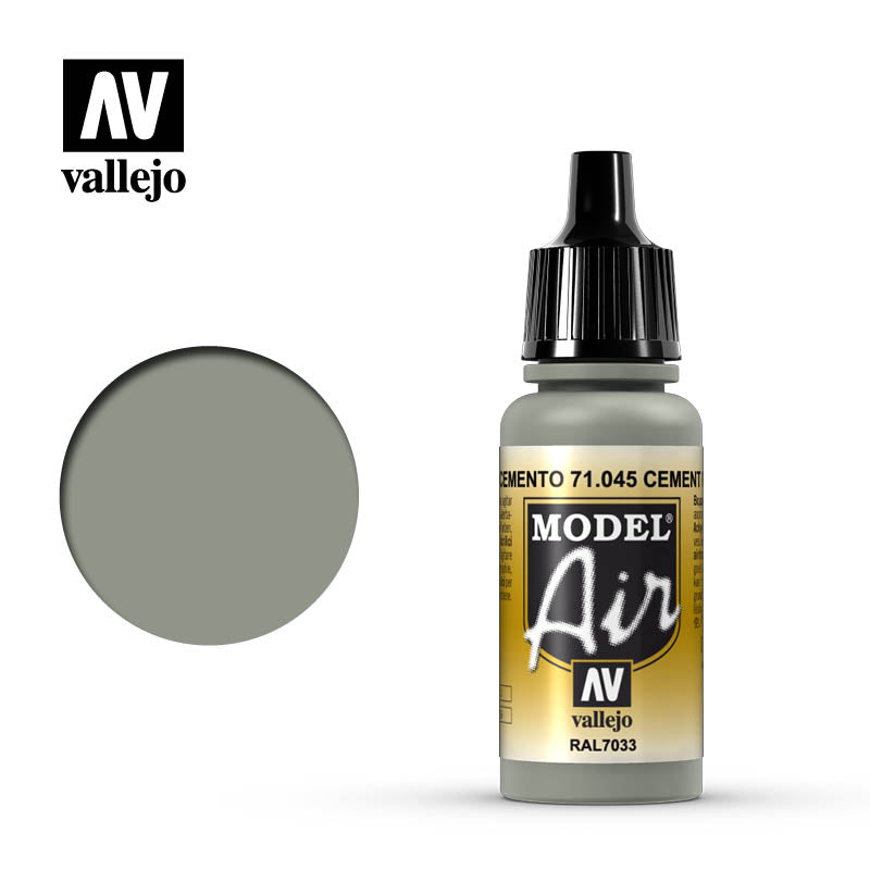 71.045 Vallejo Model Air Cement Grey | GrognardGamesBatavia