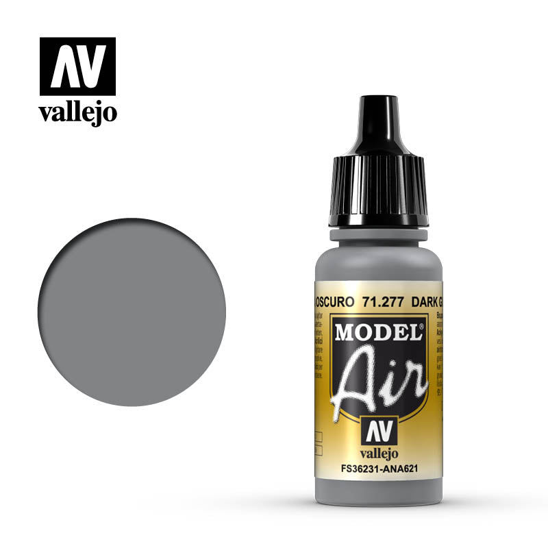 71.277 Vallejo Model Air Dark Gull Gray | GrognardGamesBatavia