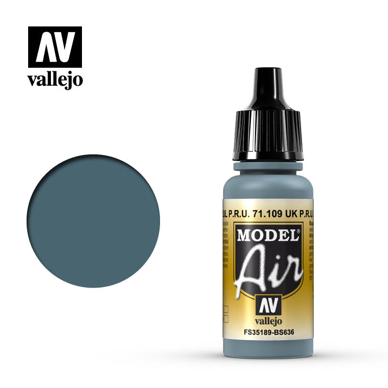 71.109 Vallejo Model Air Faded P.R.U. Blue | GrognardGamesBatavia