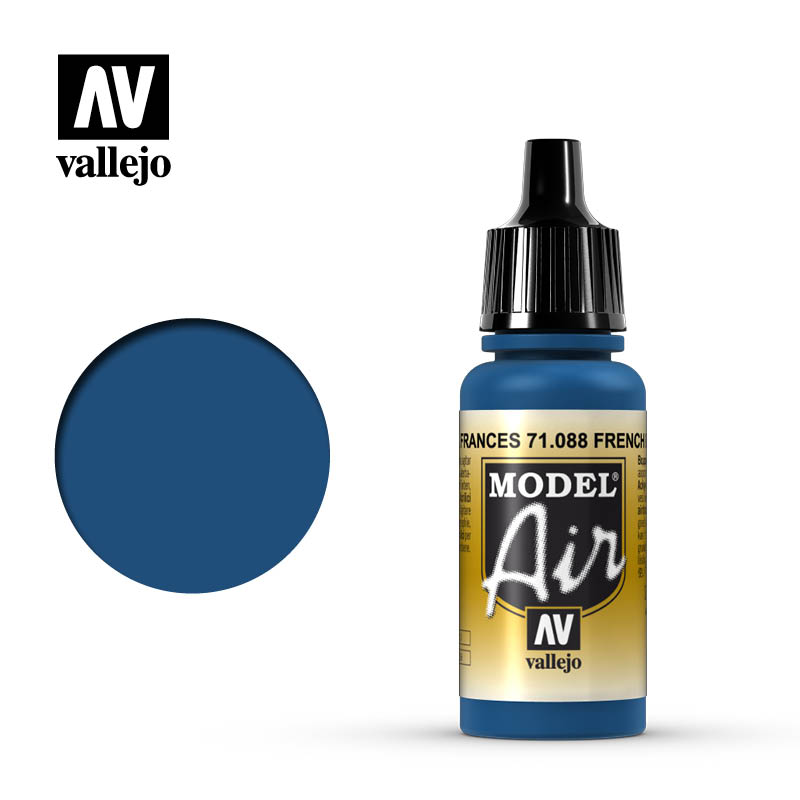 71.088 Vallejo Model Air French Blue | GrognardGamesBatavia