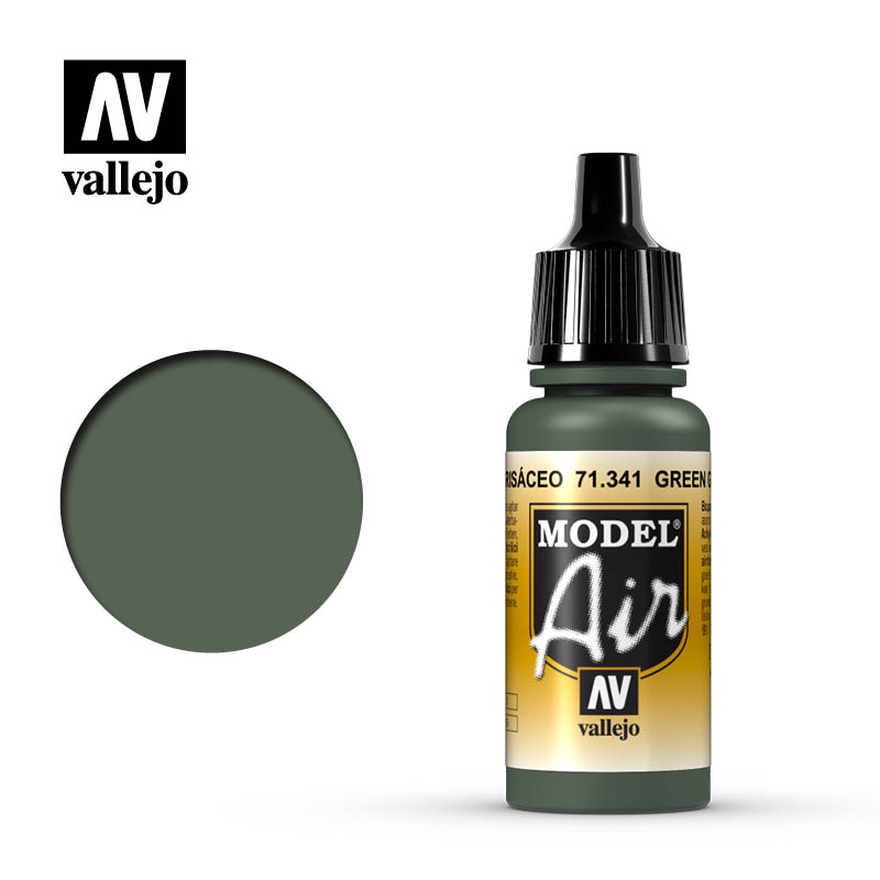 71.341 Vallejo Model Air Green Grey | GrognardGamesBatavia