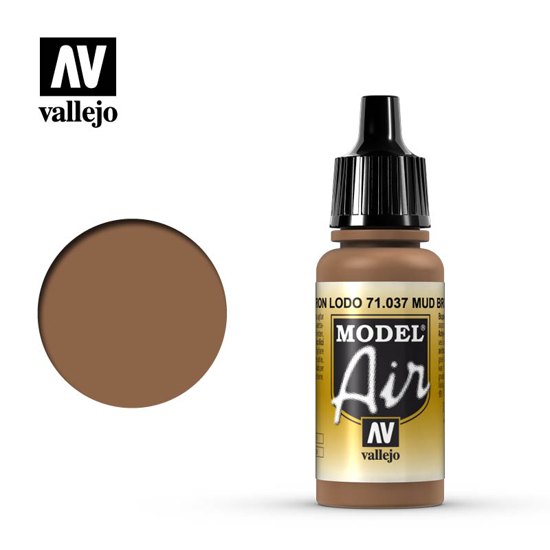 71.037 Vallejo Model Air Mud Brown | GrognardGamesBatavia