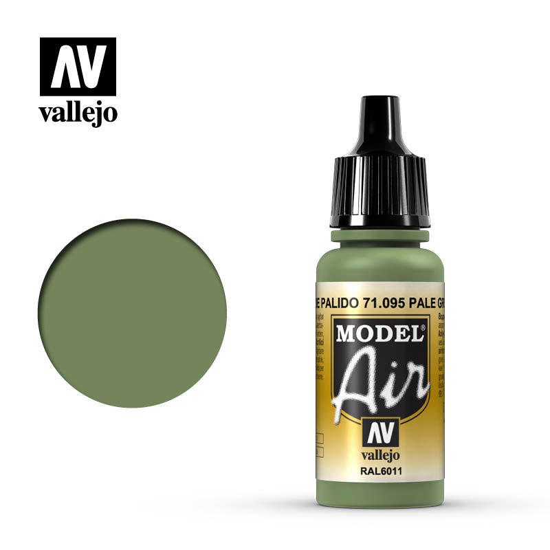 71.095 Vallejo Model Air Pale Green | GrognardGamesBatavia