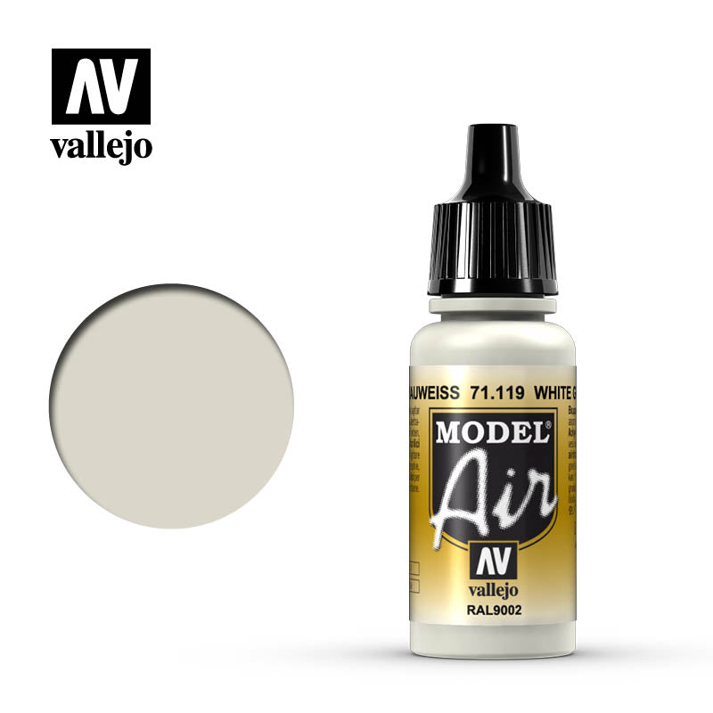 71.119 Vallejo Model Air White Grey | GrognardGamesBatavia