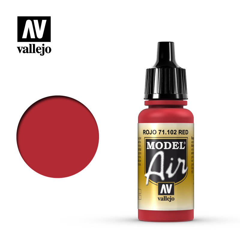 71.102 Vallejo Model Air Red | GrognardGamesBatavia