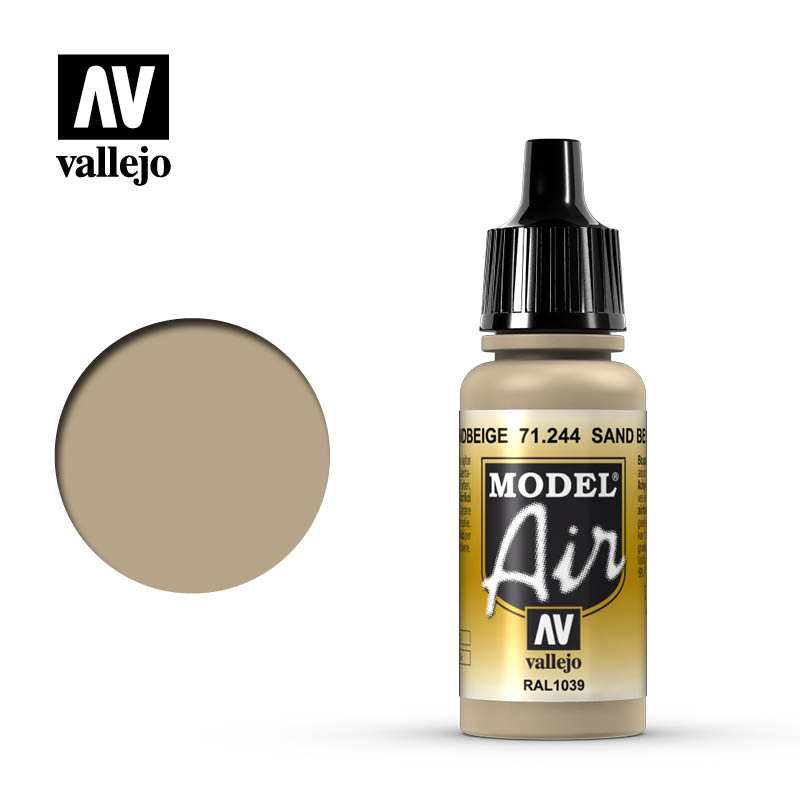 71.244 Vallejo Model Air Sand Beige | GrognardGamesBatavia