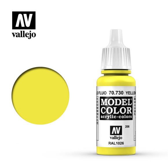 70.730 Yellow Fluoresc. Model Color | GrognardGamesBatavia