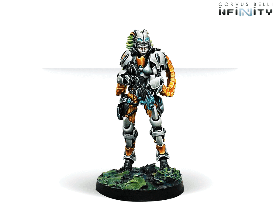 Neema Saatar, Ectros Regiment Officer (Spitfire) | GrognardGamesBatavia