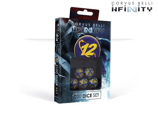 Infinity Dice Set - O-12 | GrognardGamesBatavia