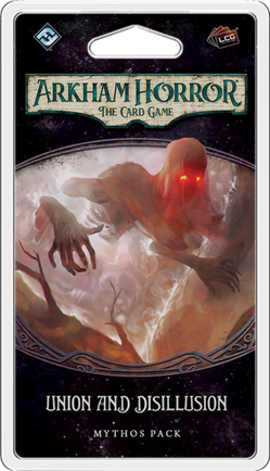 Arkham Horror The Card Game Union and Disillusion Mythos Pack | GrognardGamesBatavia