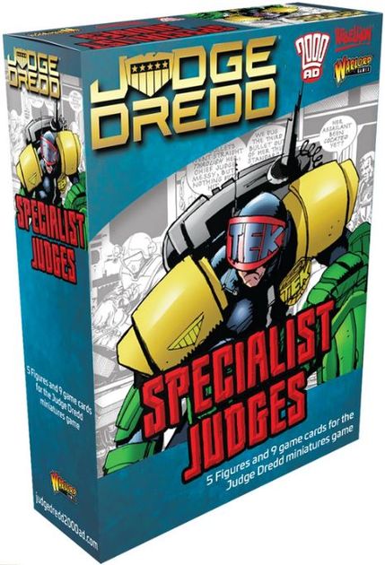 Judge Dredd: Specialist Judges | GrognardGamesBatavia
