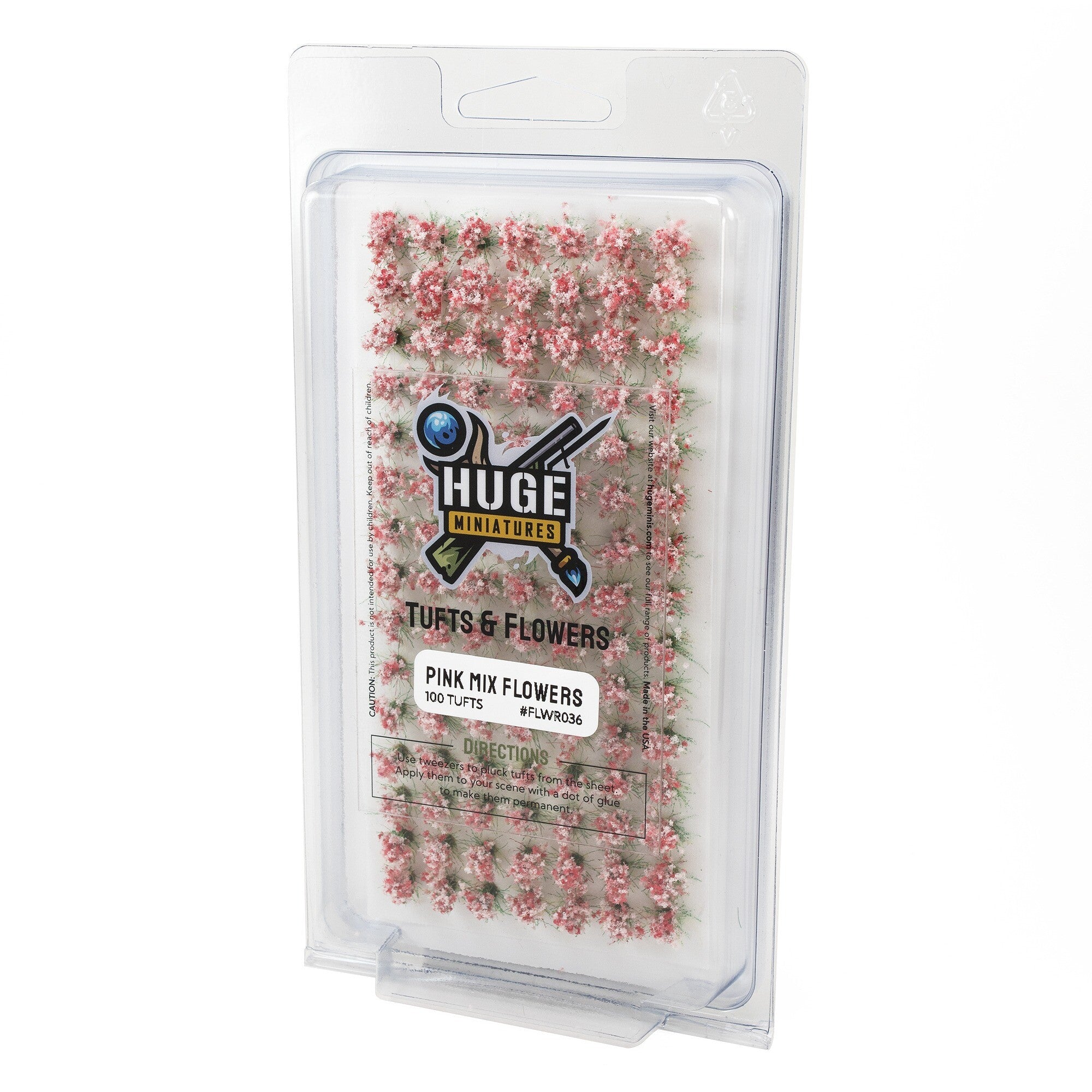 Huge Miniatures Pink Mix Flowers | GrognardGamesBatavia