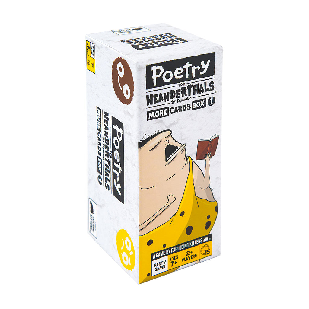 POETRY FOR NEANDERTHALS - MORE CARDS BOX 1 | GrognardGamesBatavia