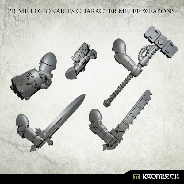 Kromlech Prime Legionaries Character Melee Weapons | GrognardGamesBatavia