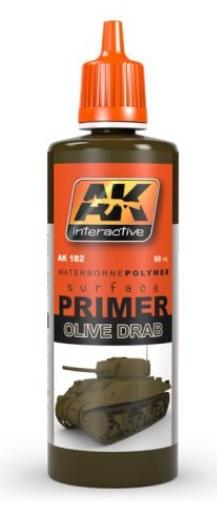 AK Surface Primer Olive Drab 60ml | GrognardGamesBatavia