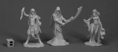 Bones 77517 Cultists (3) | GrognardGamesBatavia