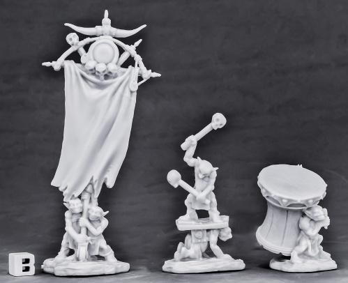 Bones 77567 Goblin Honor Guard (3) | GrognardGamesBatavia