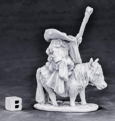 Bones 77575 Dwarf Battle Mage & Pony | GrognardGamesBatavia