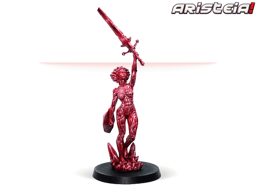 Infinity Aristeia! Prysm 'Crimson Ice' | GrognardGamesBatavia