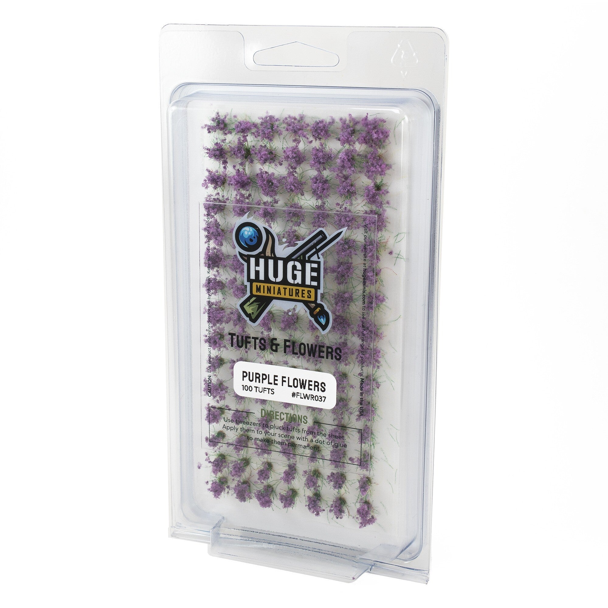 Huge Miniatures Purple Flowers | GrognardGamesBatavia