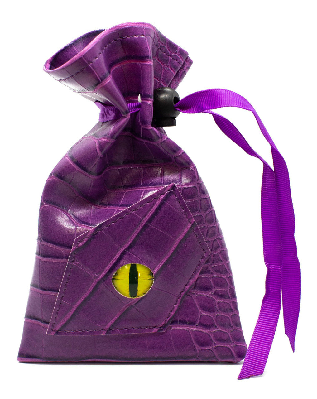 Dragon Eye Dice Bag - Purple Dragon | GrognardGamesBatavia