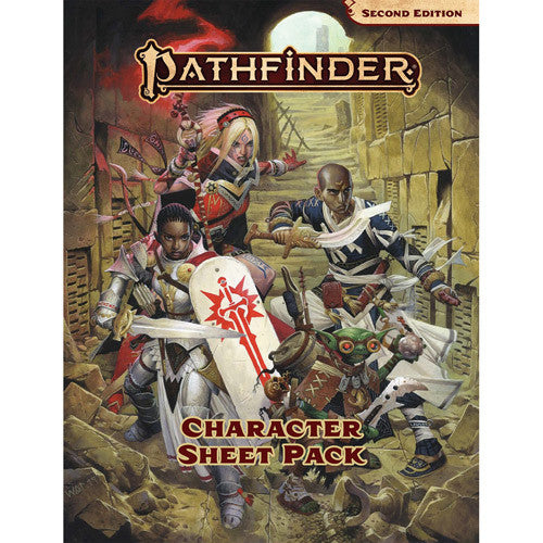 Pathfinder 2E - Character Sheet Pack | GrognardGamesBatavia