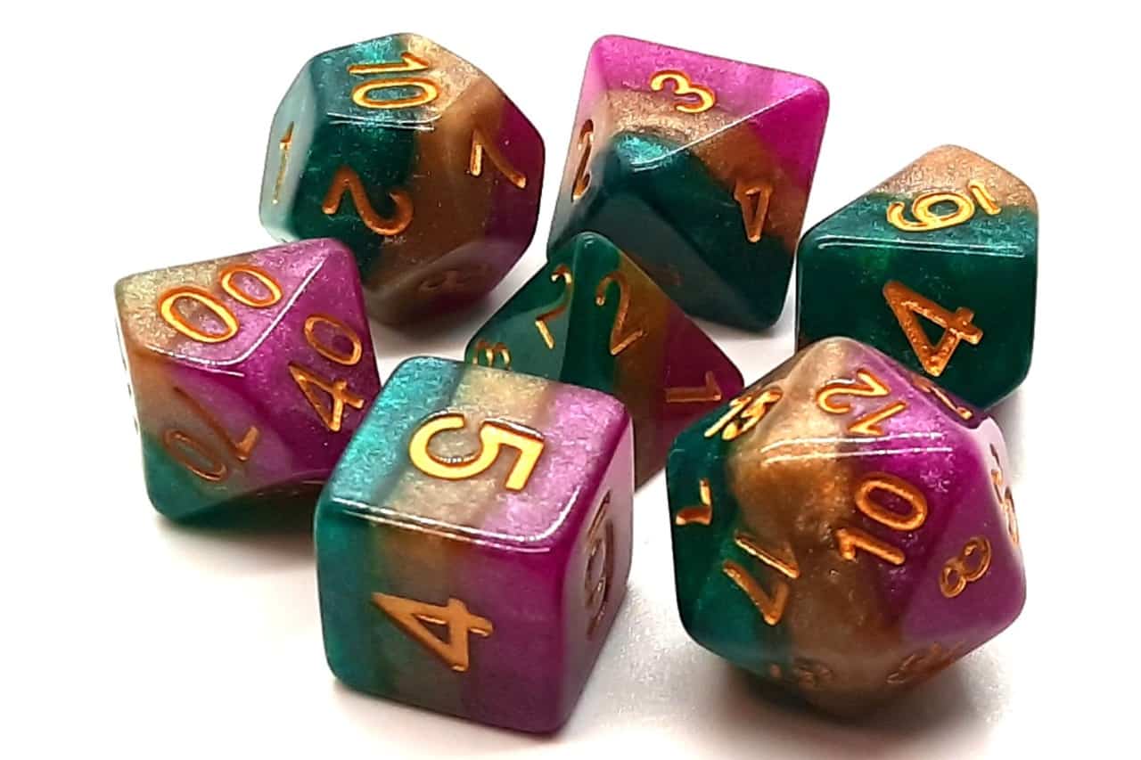 Gradient Dice - Queen's Court | GrognardGamesBatavia