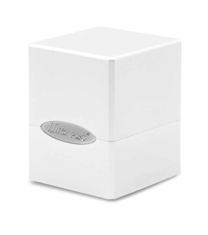 Ultra Pro Satin Cube Arctic White | GrognardGamesBatavia