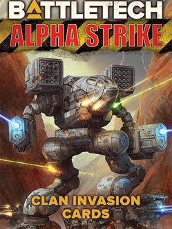 Battletech CAT35686 Alpha Strike Game Cards - Clan Invasion | GrognardGamesBatavia