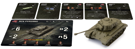 World of Tanks Miniature Game M26 Pershing | GrognardGamesBatavia