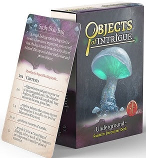 Objects of Intrigue Underground Random Encounter Deck | GrognardGamesBatavia