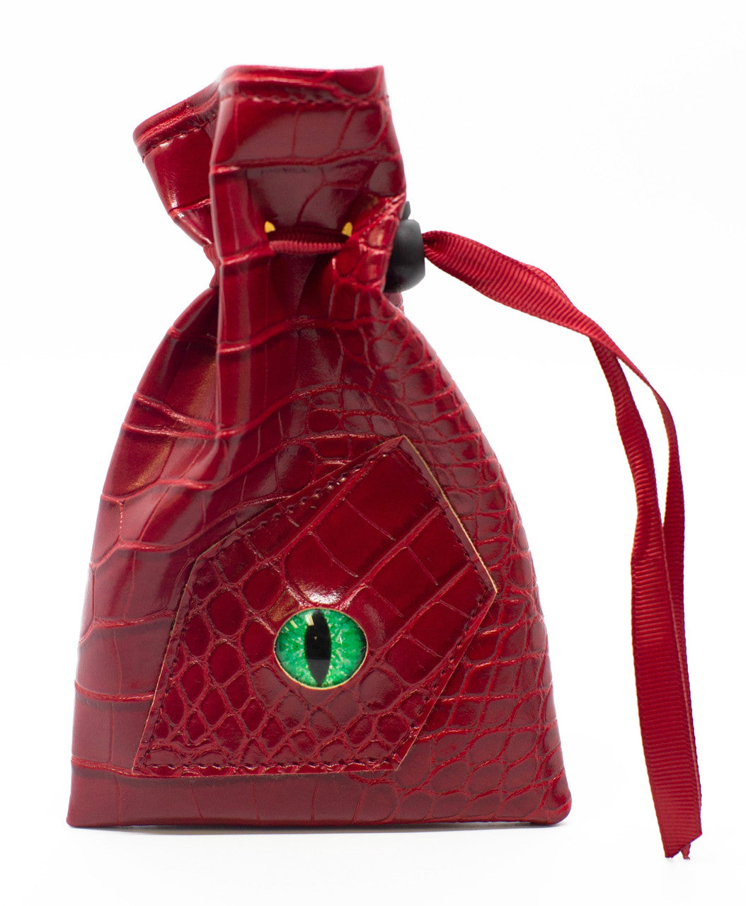 Dragon Eye Dice Bag - Red Dragon | GrognardGamesBatavia