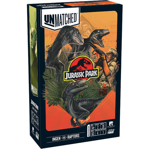 Unmatched: Jurassic Park - InGen vs Raptors | GrognardGamesBatavia