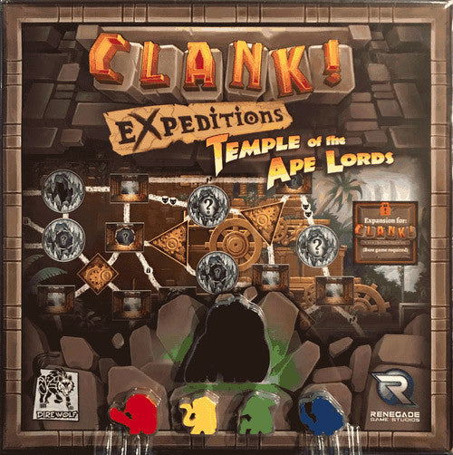 Clank! Expeditions Temple of the Ape Lords | GrognardGamesBatavia