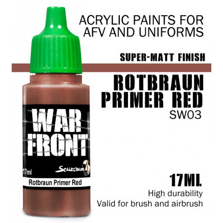 SW-03 Rotbraun Primer Red | GrognardGamesBatavia