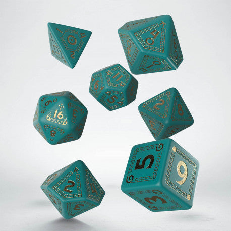 Runequest Dice Set - Teal | GrognardGamesBatavia