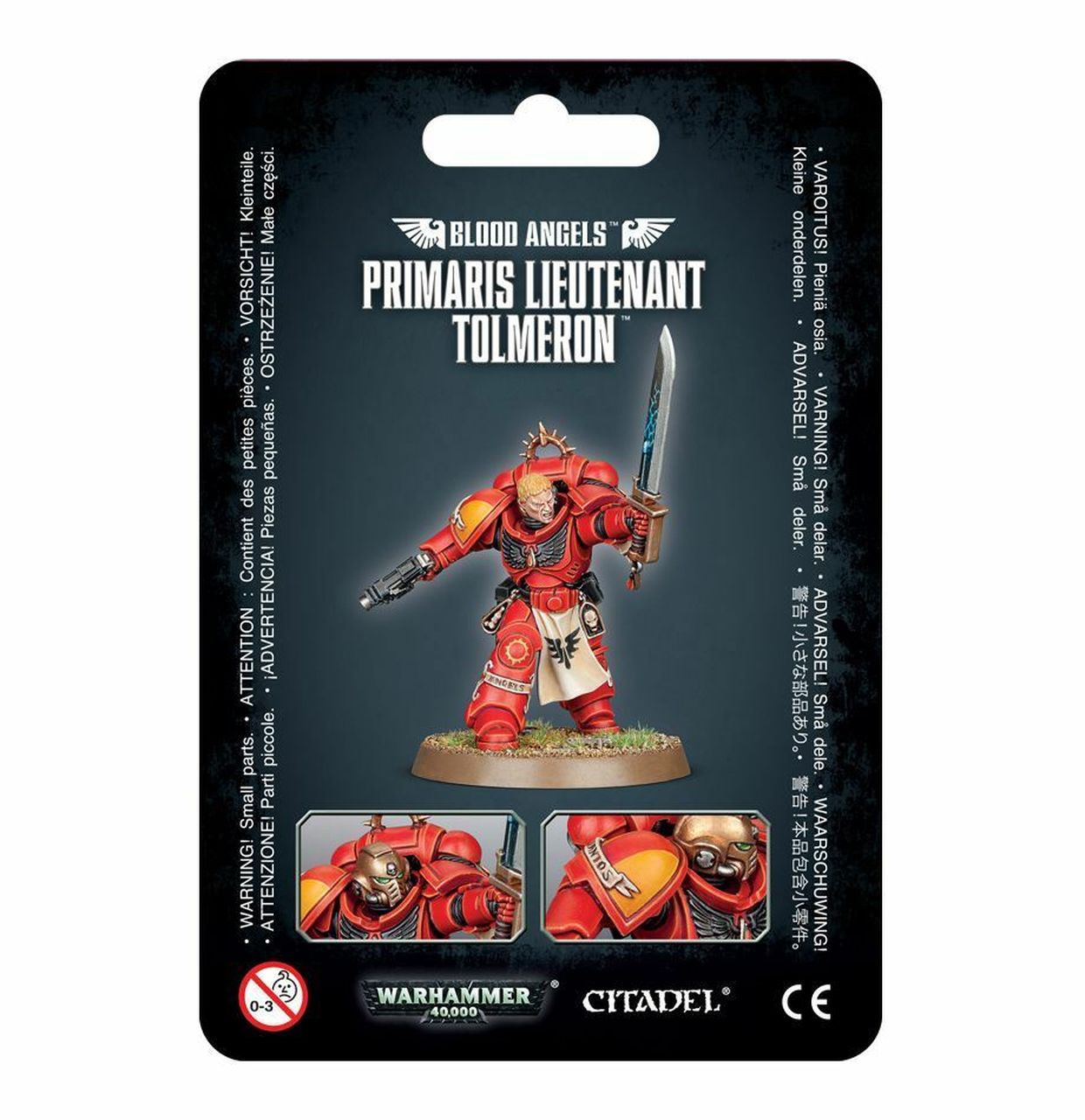 Blood Angels Primaris Lieutenant Tolmeron (web) | GrognardGamesBatavia