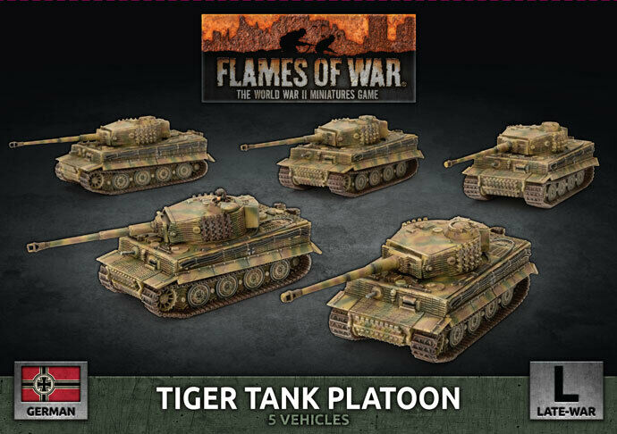 Tiger Heavy Tank platoon | GrognardGamesBatavia