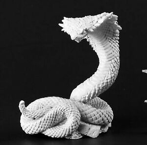 Reaper Bones 77321 Giant Cobra | GrognardGamesBatavia