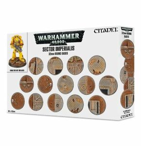 Sector Imperialis 32mm Round Bases | GrognardGamesBatavia