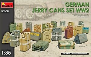 Miniart German Jerry Cans Set WW2 | GrognardGamesBatavia