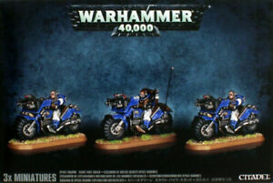 Space Marines Scout Bike Squad (web) | GrognardGamesBatavia