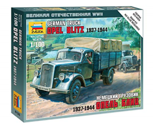 Zvezda 1/100 Opel Blitz German Truck 1937-1944 | GrognardGamesBatavia