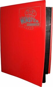 Monster 9 Pocket Binder Red | GrognardGamesBatavia