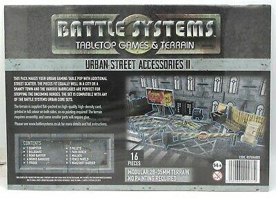 Battle Systems: Urban Street Accessories 2 | GrognardGamesBatavia