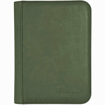 Ultra Pro Zipped Premium Pro Binder Emerald Green | GrognardGamesBatavia