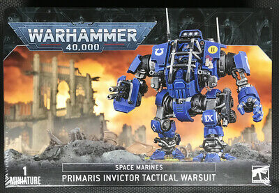 Space Marines Primaris Invictor Tactical Warsuit | GrognardGamesBatavia