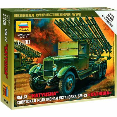 Zvezda 1/100 BM-13 "Katyusha" Stalin's Organ | GrognardGamesBatavia