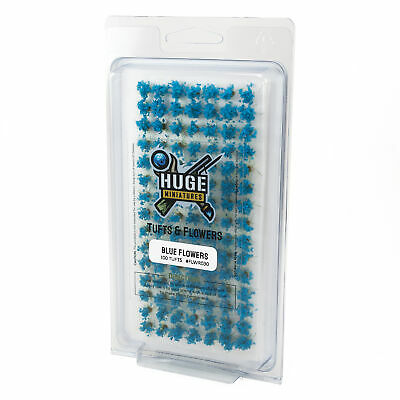 Huge Miniatures Blue Flowers | GrognardGamesBatavia