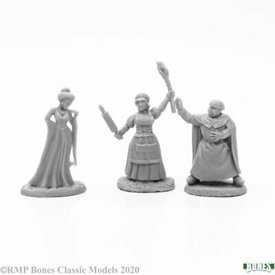 Bones 77666 Townsfolk 2 (3) | GrognardGamesBatavia